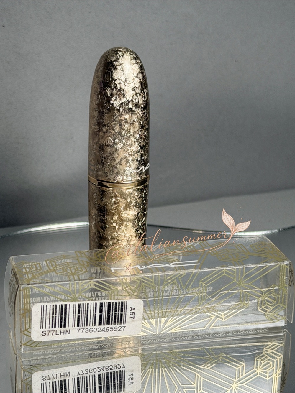 Mac Snow Ball Limited Edition Frost Lipstick Shimmer&Spice Rare Discontinued NIB - Picture 6 of 7